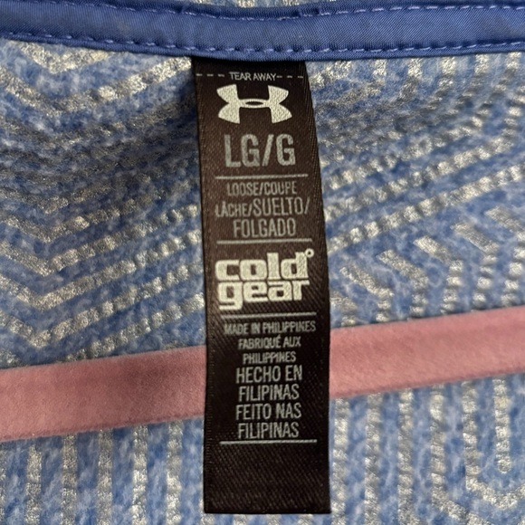 Like new-Hooded Women’s Blue Under Armour jacket - Picture 4 of 9